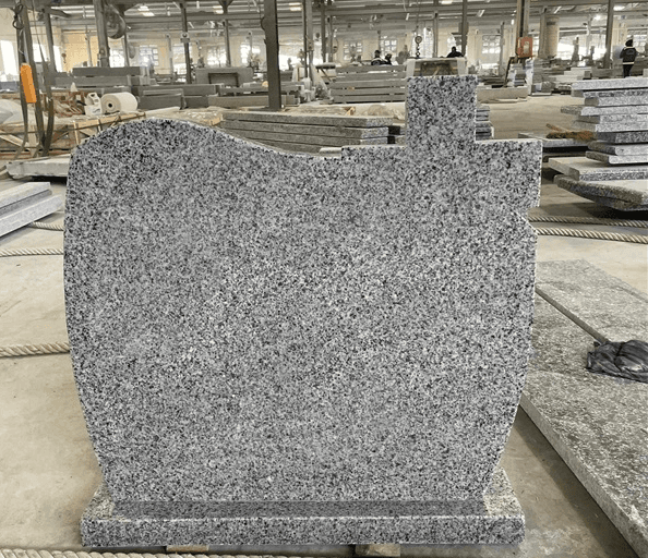 Py Cream Granite Headstone thumbnail 2