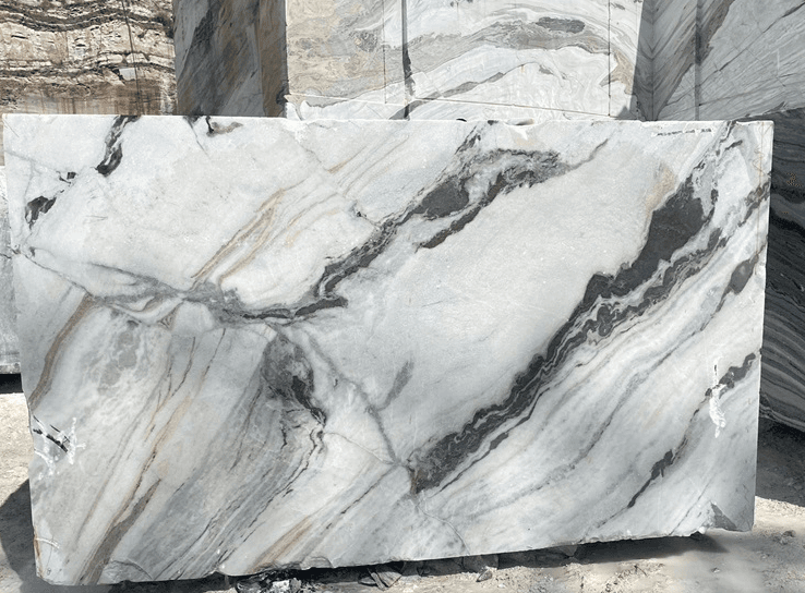 Panda White Exclusive Marble Blocks thumbnail 1