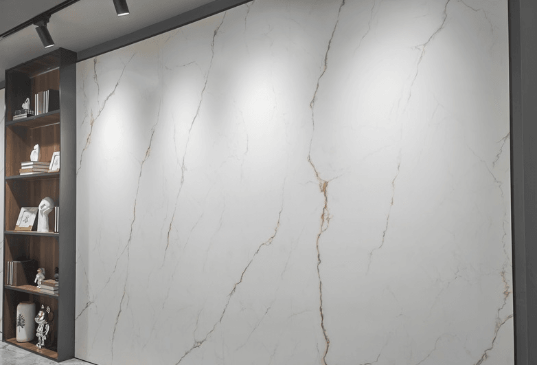 Tianshan White Artificial Sintered Stone Slabs
