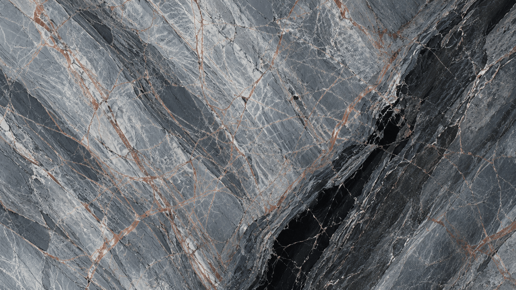 Ink Wash Jiangnan Grey Marble Slabs