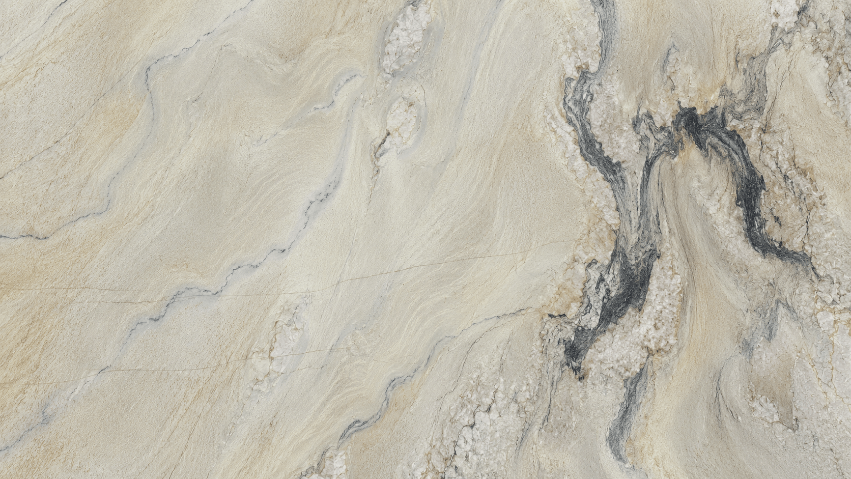 Grey Color Shanshui Qiuming Marble  Slabs (Autumn Landscape Echo Marble)