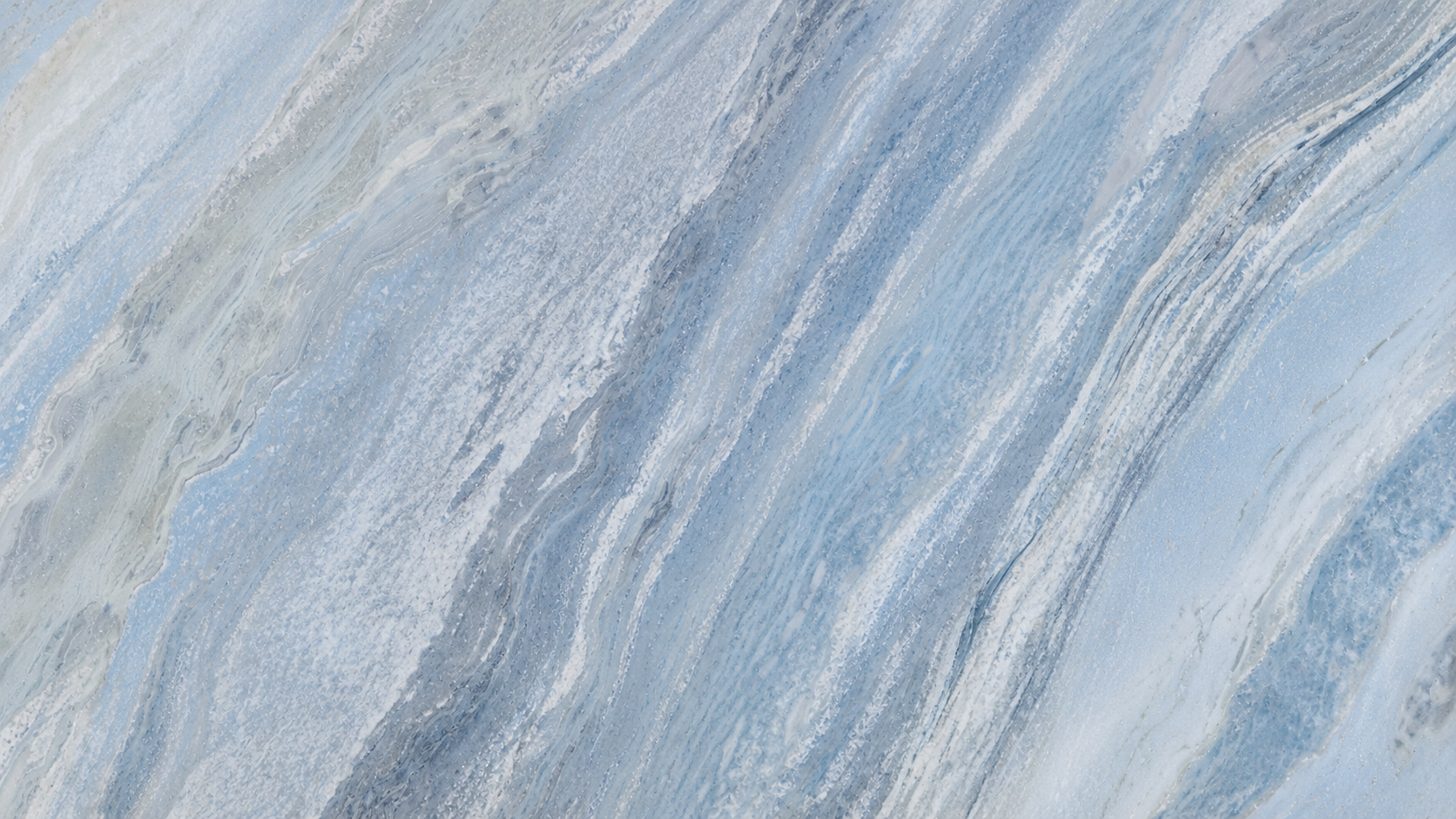 Blue Crystal Quartzite Luxury Slabs