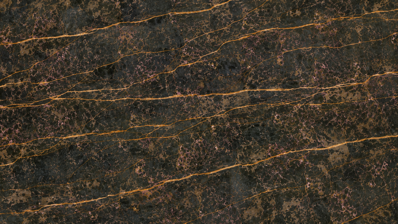 Laurent Black Gold Marble Slabs